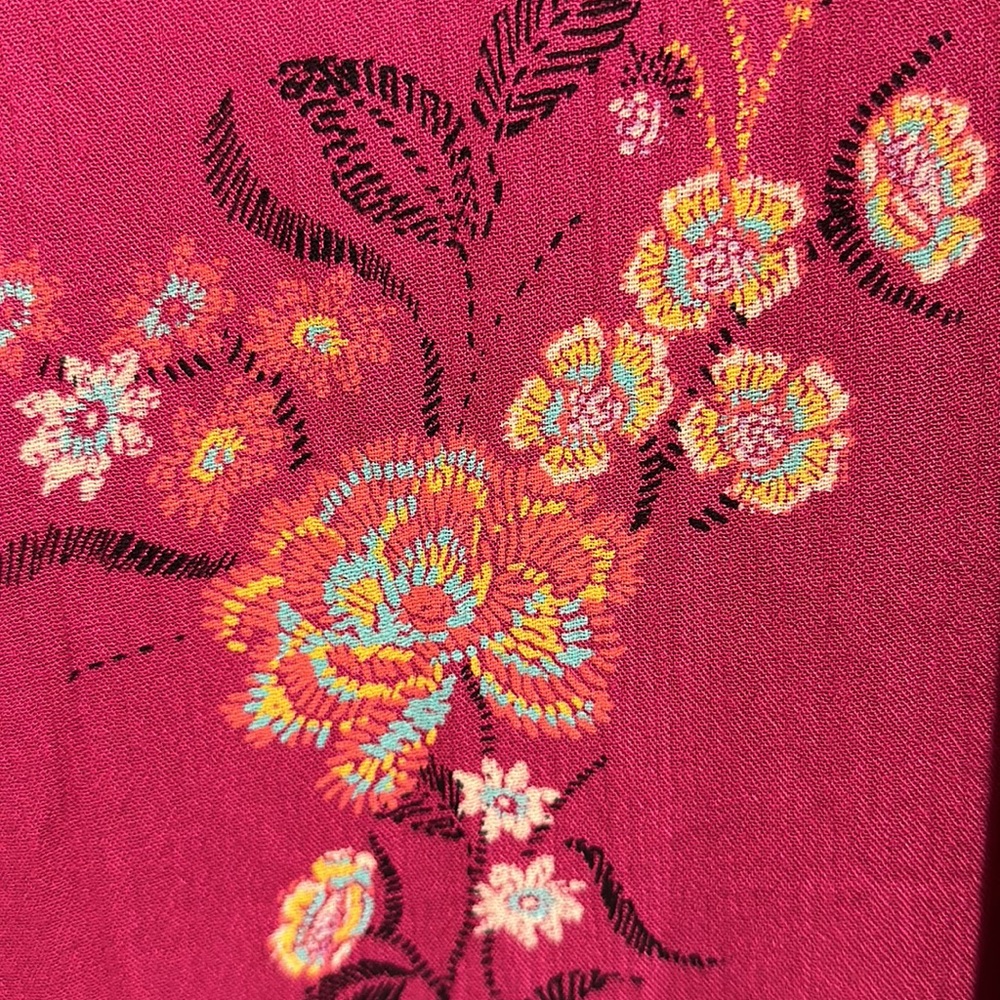 Maurices Pink Flowered Dress - Picture 3 of 8